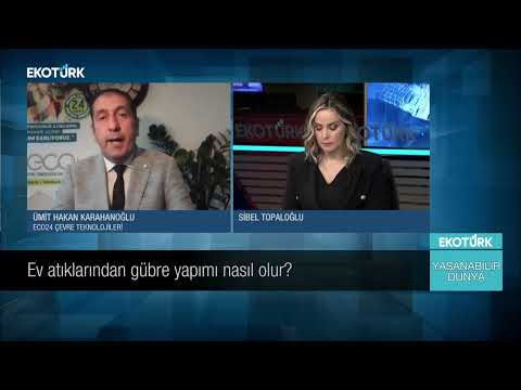 EQO24, EKOTÜRK TV'de: Organik atıkların yerinde işlenmesi ve Sıfır Atık çalışmaları üzerine röportaj (Şubat 2024)