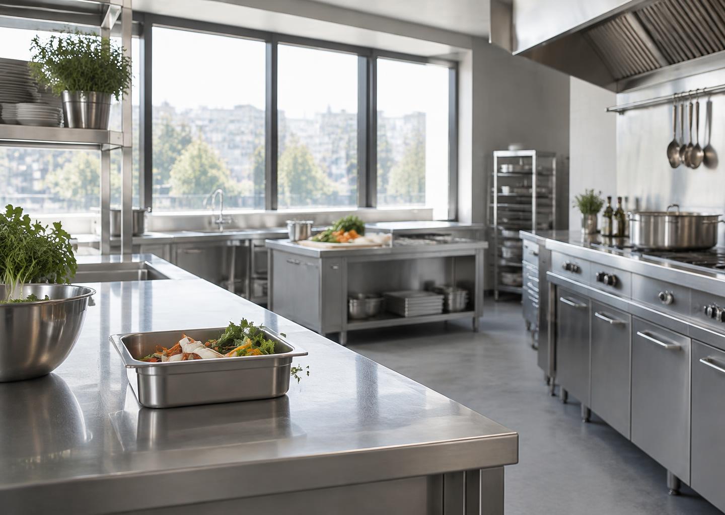 Professional kitchen