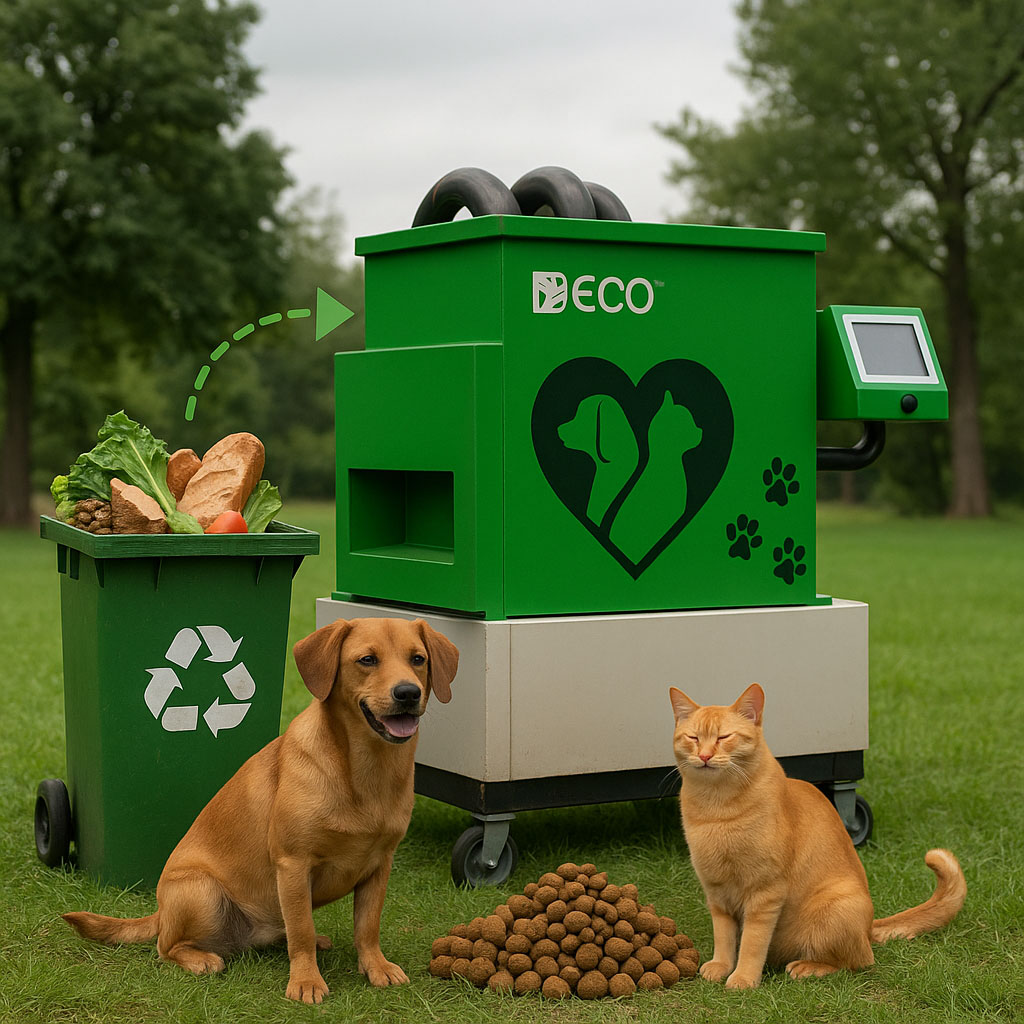 Organik Atıklardan Mama Üretimi Çevre ve Hayvanlar İçin Çifte Kazanç