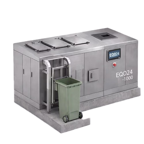 EQO24 Endüstriyel Kompost Makinesi 1000 L