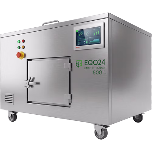 EQO24 Endüstriyel Kompost Makinesi 500 L - EQO24 Endüstriyel Kompost Makinesi